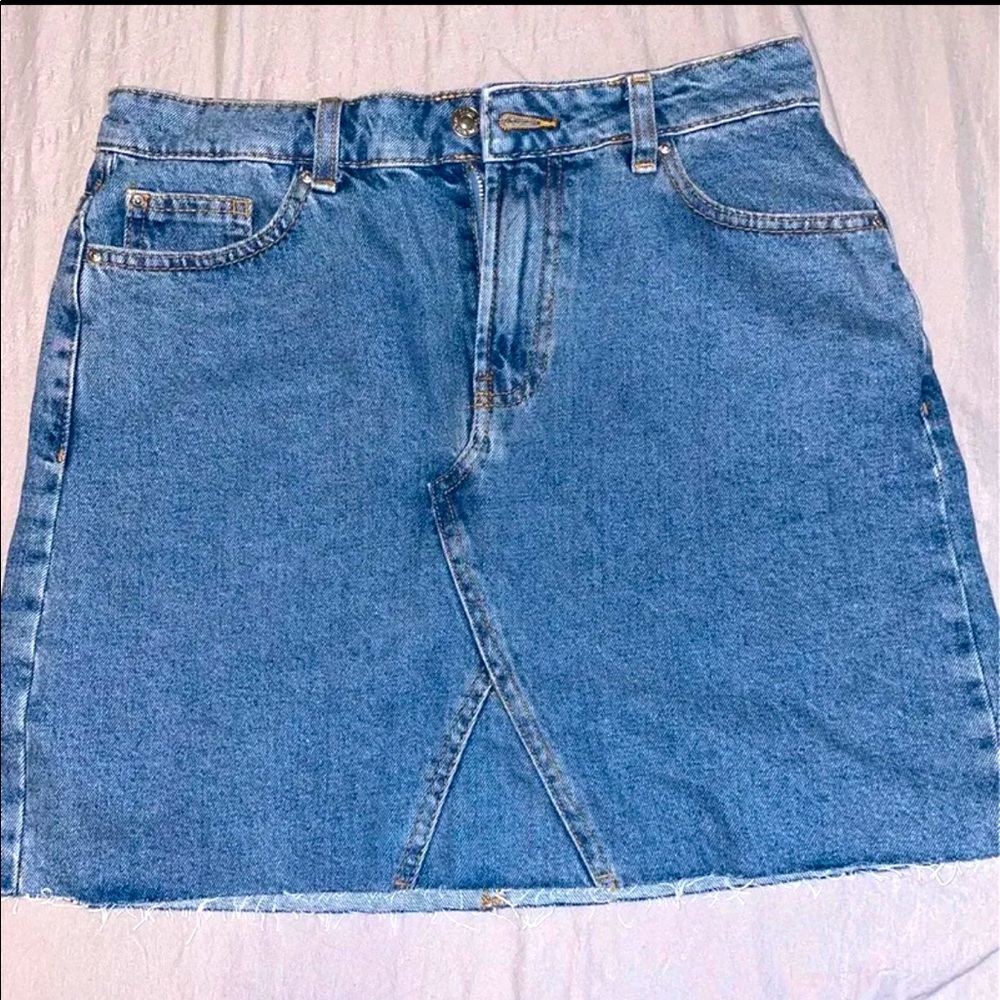 Denim skirt